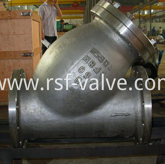 Cast Steel Y Strainer 1